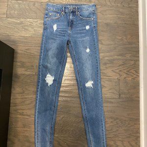 Distressed Wild Fable Jegging-style jeans